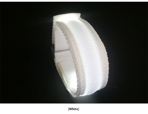Title 6, LED Nylon Woven Party Luminous Bracelet Light u...