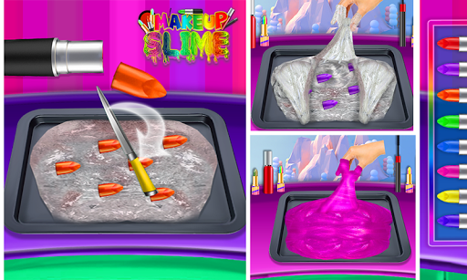 DIY Makeup Slime Maker! Super Slime Simulations screenshots 5