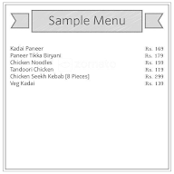 Abhi's Kitchen menu 1