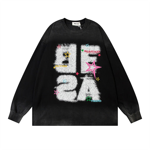 Title 12, Mens Fashion Letter Printed Cotton T-shirt. Co...