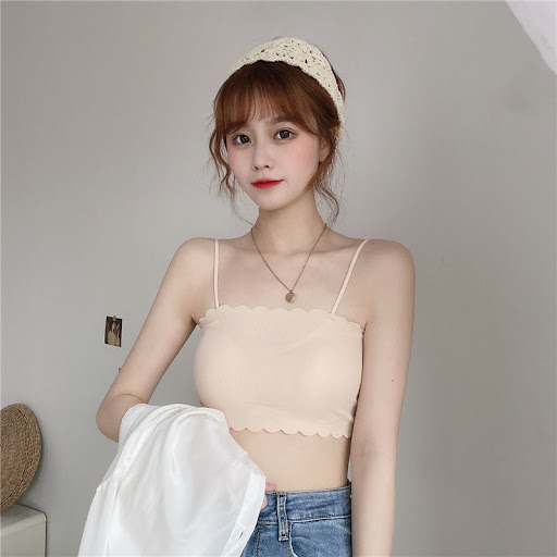 Title 6, Ice silk wrapped chest tube top girl underwear ...