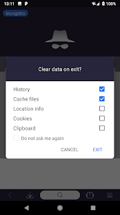 Private Browser - Incognito Window with VPN Bildschirmfoto
