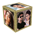 3D Photo cube live wallpaper