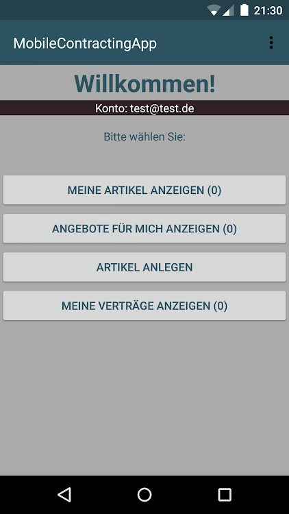 Mobile Contracting - 1.0 - (Android)