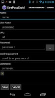 KeePassDroid Screenshot