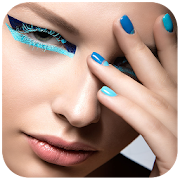 Nail make-up salon puzzle  Icon