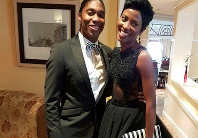 Caster Semenya and Violet Raseboya