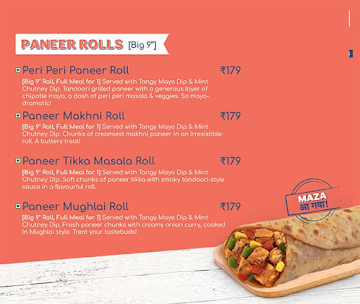 Mealful Rolls - India's Biggest Rolls menu 