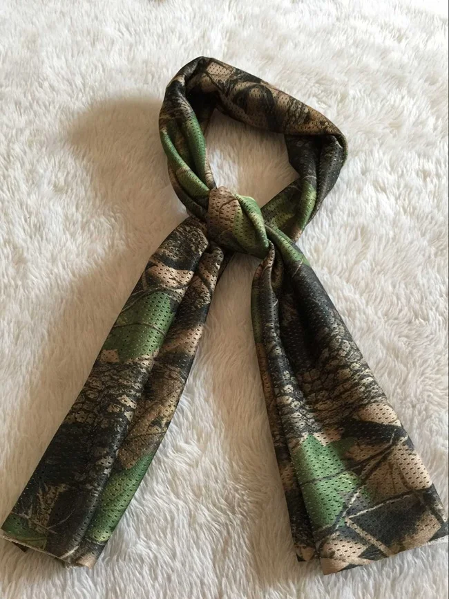 Écharpe de camouflage militaire protection solaire parasol protection UV idéale pour chasse pêche randonnée activités extérieures