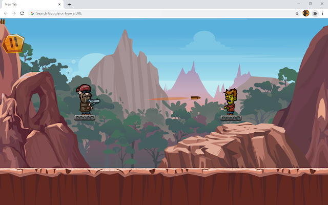 Challenge Of The Zombies Game chrome extension