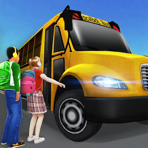 تحميل  Super High School Bus Driving Simulator 3D - 2019 