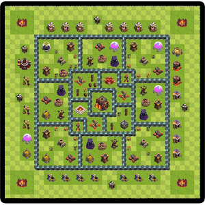 Maps of Clash of Clans online MOD