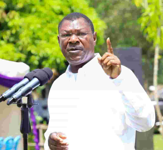 National Assembly Speaker Moses Wetang'ula on January 26, 2024