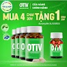 Combo 4 Hộp Otiv 30 Viên Tặng 1 Chai 15 Viên - Cải Thiện Mất Ngủ, Đau Nửa Đầu