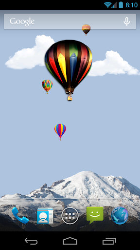 Hot Air Balloon Live Wallpaper