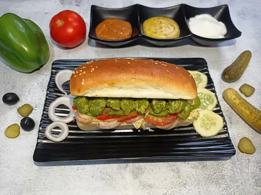 Chicken Hariyali Kebab Sub