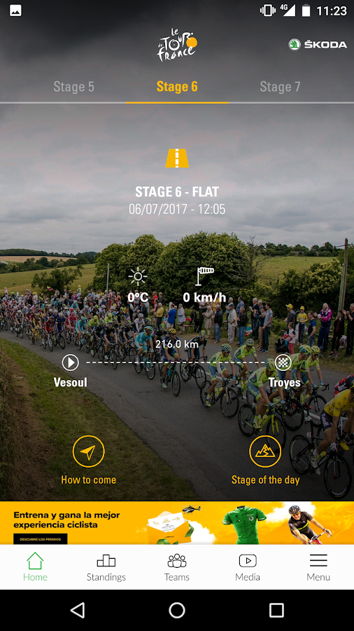 le tour de france app