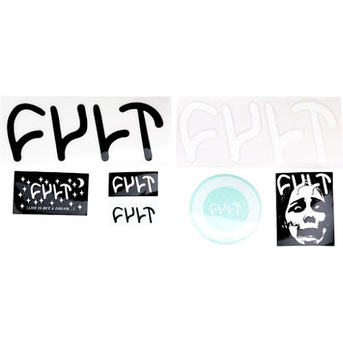 Cult Assorted Sticker Pack: 8-Piece