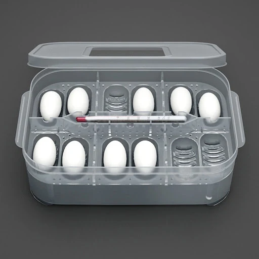 DIY 12 Grids Hatch Box Snake Lizard Reptile Egg Tray Boxes Hatching Eggs Device Climbing Pet Tortoise Turtle Incubator S