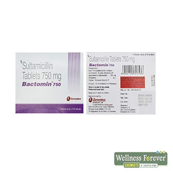 Bactomin 750 Tablet 6's