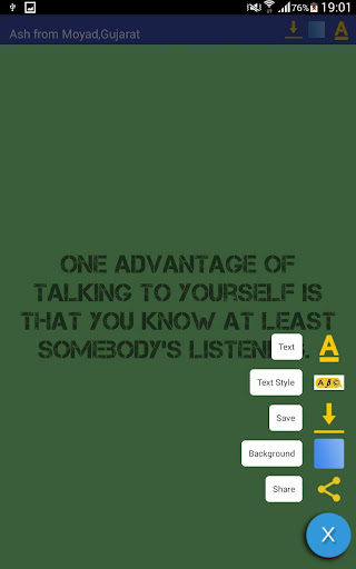 Quotes  Status Creator