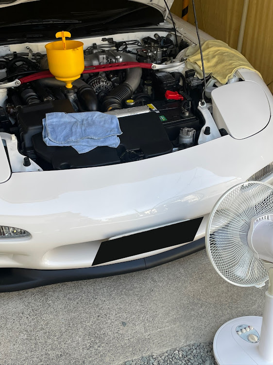 【新品未使用】RX-7 FD3S ラジエーターリザーブタンク サブタンク 純正品