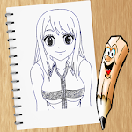 Cover Image of ダウンロード How to Draw Manga Anime 1.3 APK