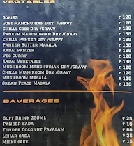 Yaa Mohaideen Biryani menu 2