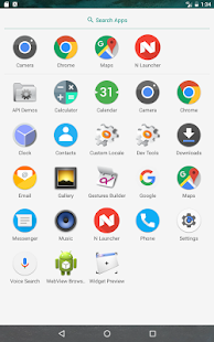  N Launcher Pro - Nougat 7.0- 스크린샷 미리보기 이미지  