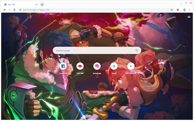 The Rising of the Shield Hero New Tab