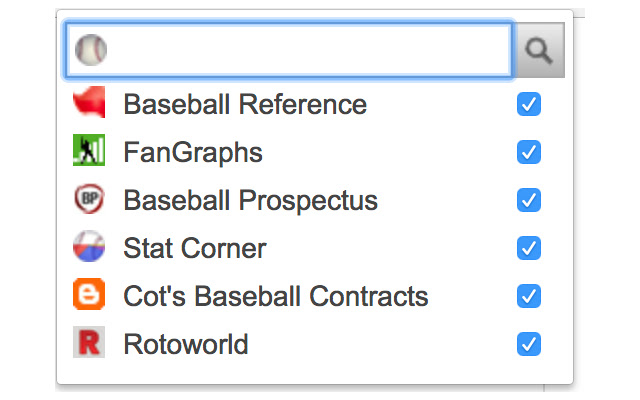 Baseball Player Search