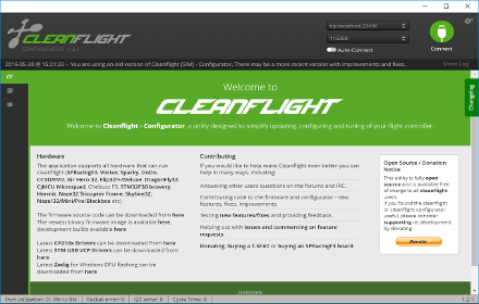 Cleanflight [SIM] - Configurator small promo image