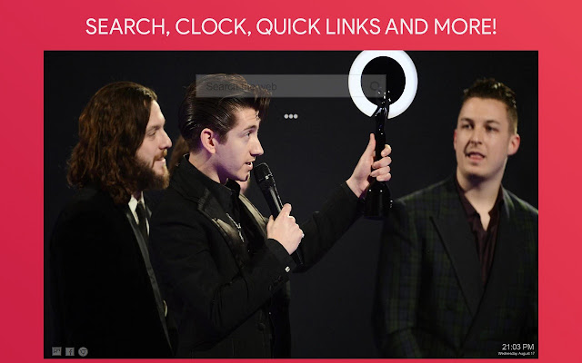 Arctic Monkeys Wallpaper HD Custom New Tab