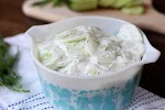 Creamy Cucumber Salad was pinched from <a href="http://southernbite.com/creamy-cucumber-salad/" target="_blank">southernbite.com.</a>