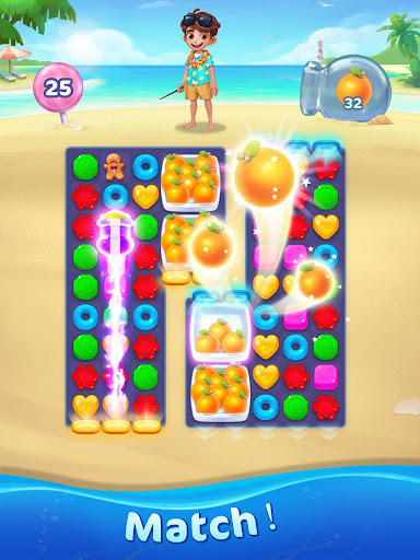 Jellipop Match-Decorate your dream islanduff01 7.4.2 screenshots 8