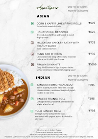 The Corner Lounge & Bar - Crowne Plaza menu 5