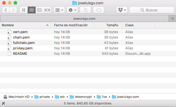 certificados de letsEncrypot para joseluisgv.com