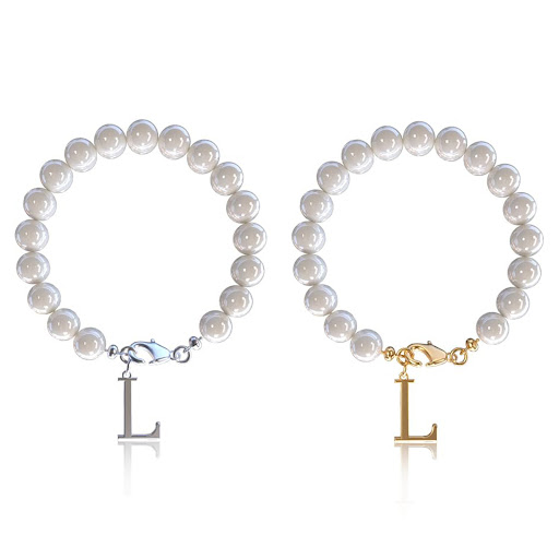 Title 25, Letter Bracelet Suit Stainless Steel Stringed P...