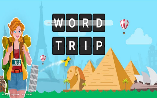 Word trip for PC & Mac - New Tab Background