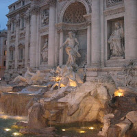 Notturno a Trevi Roma di 