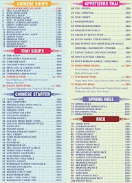 Chopsticks menu 7