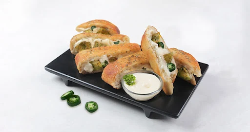 Mexican Chicken Stuffed Garlic Bread + Cheesy Dip [FREE]