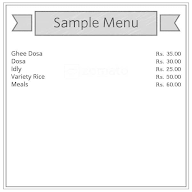 Hotel Sri Annapoorna menu 1