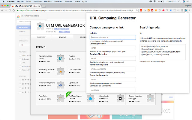 UTM URL GENERATOR