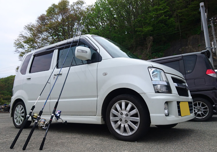 ワゴンRの釣りドライブ・海釣りに関するカスタム事例の投稿画像1枚目