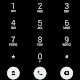 Dialer theme Flat BlackWhite Download on Windows