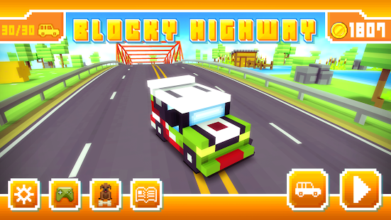  Blocky Highway: miniatura da captura de tela  