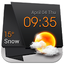 App herunterladen 3D Clock Current Weather Free Installieren Sie Neueste APK Downloader