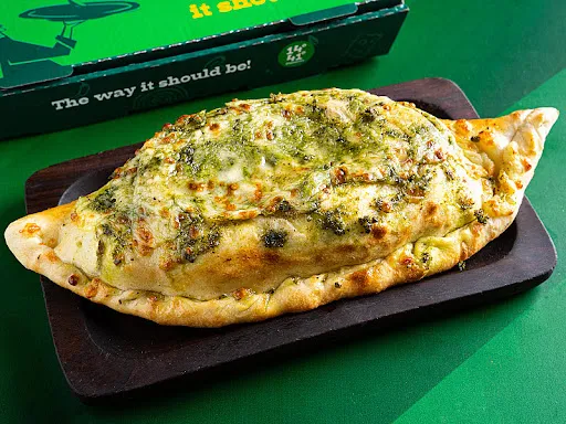 Chicken Pesto Calzone