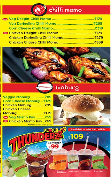 Samosa King menu 